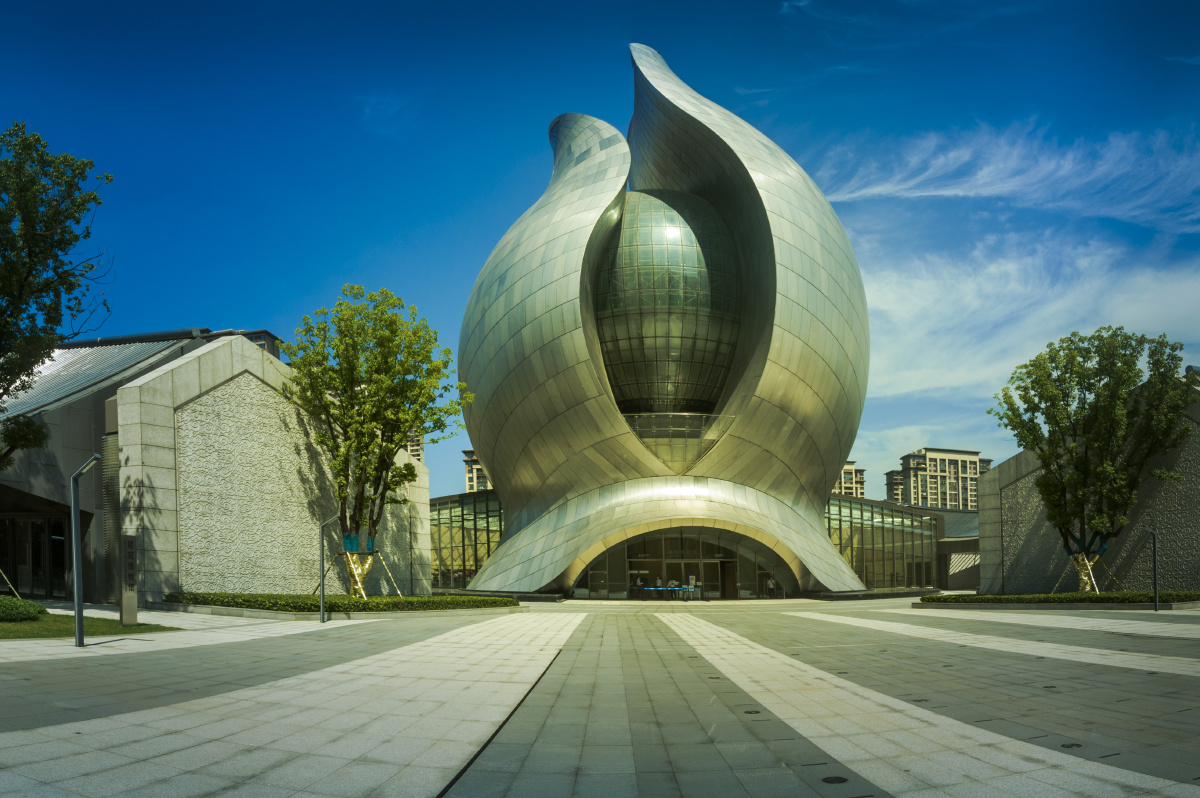 武汉中国建筑科技馆建筑摄影