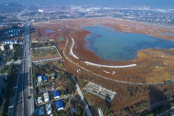 1.武汉江夏中央大公园雏形曾院平摄影