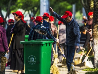 扫大街