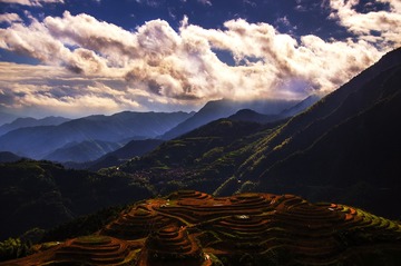 山村风光