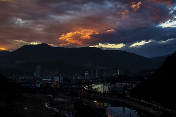 山城夜景