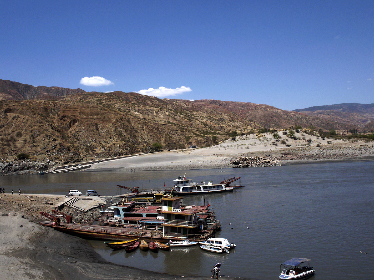 川滇交界之金沙江渡口