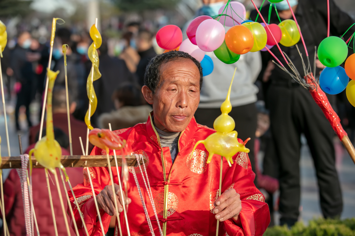 滕州吹糖人工艺
