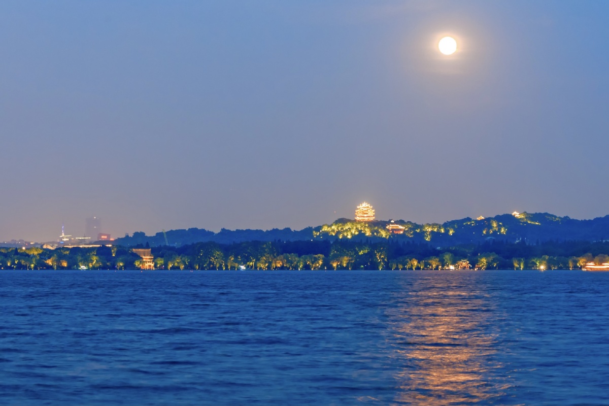 西湖月夜 - xlphd - 图虫