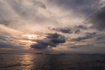 蜜月岛日落
