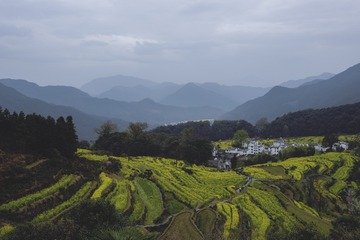 雨后江岭