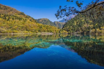 九寨秋水