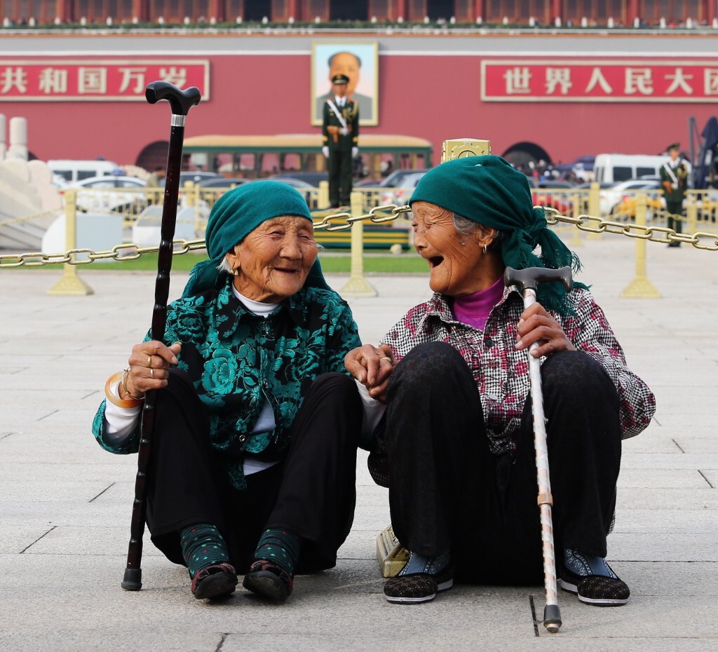 摄于天安门广场