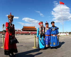 从草原来到天安门