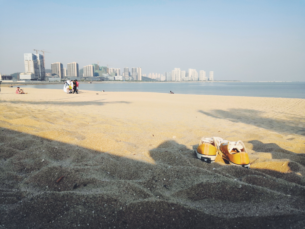 唐家湾沙滩# - 与虎谋皮 - 图虫