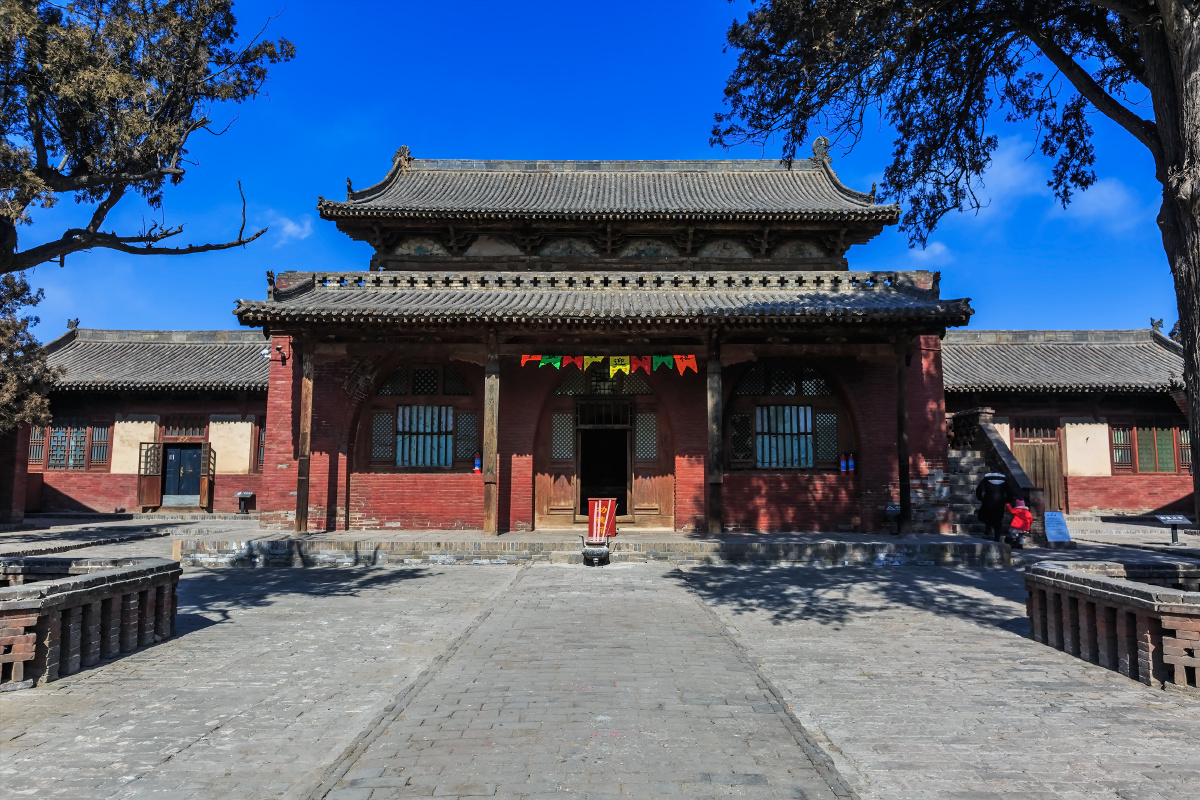 山西平遥镇国寺游拍