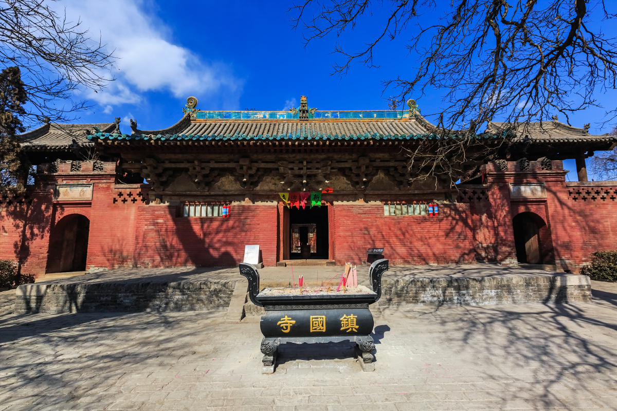 山西平遥镇国寺游拍