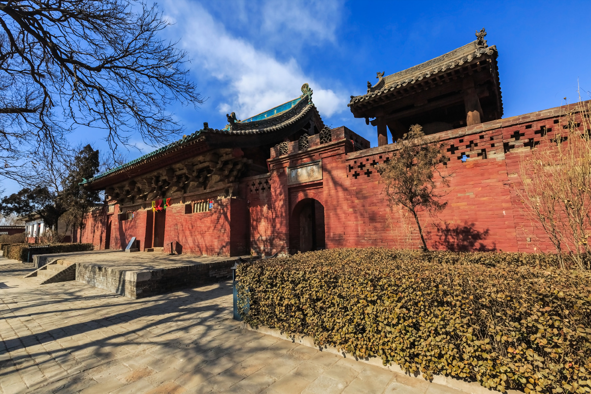 山西平遥镇国寺游拍