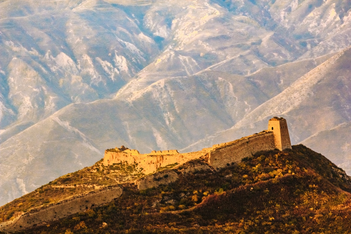 广武明长城据有关资料和碑文记载,是明代洪武七年