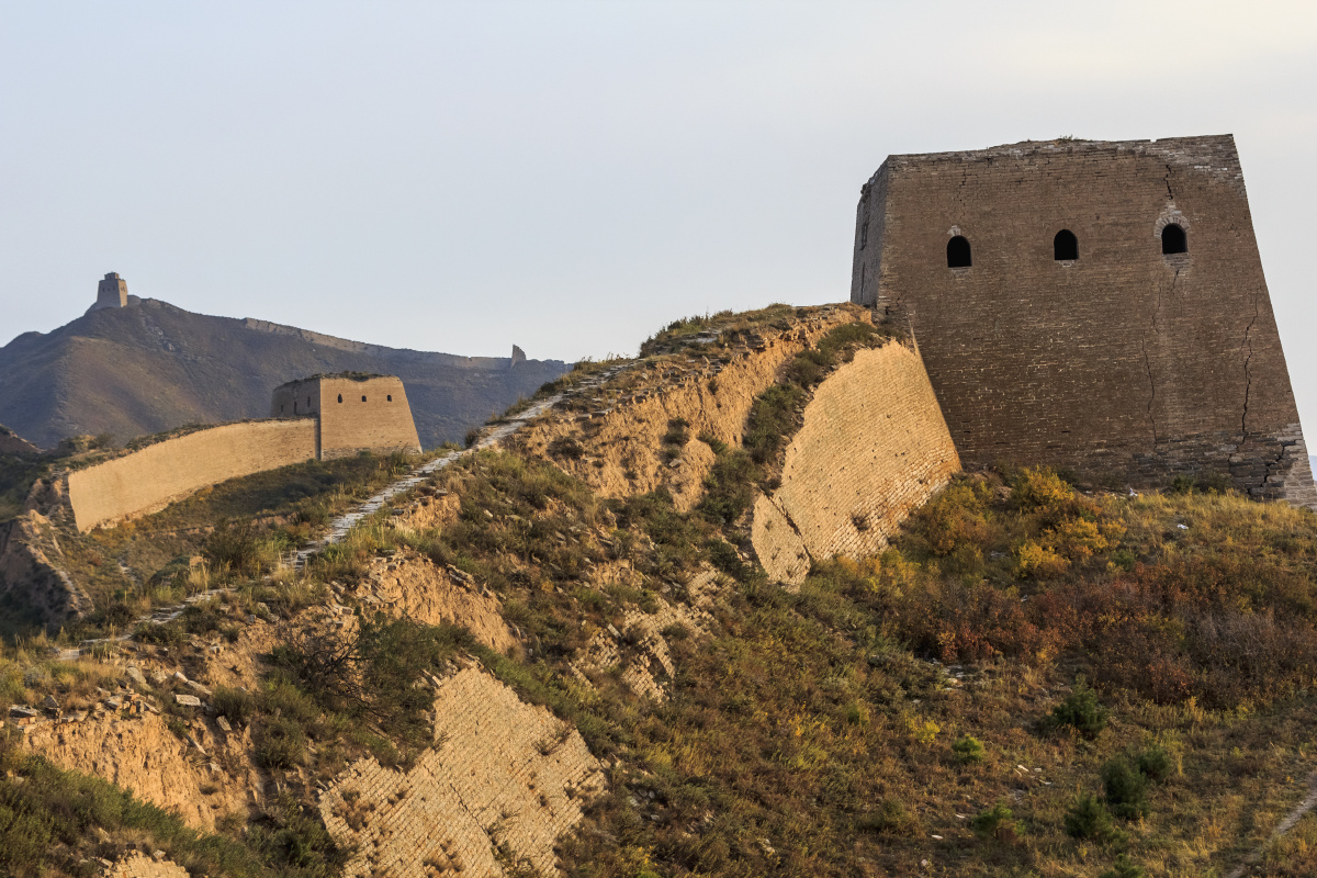 广武明长城据有关资料和碑文记载,是明代洪武七年