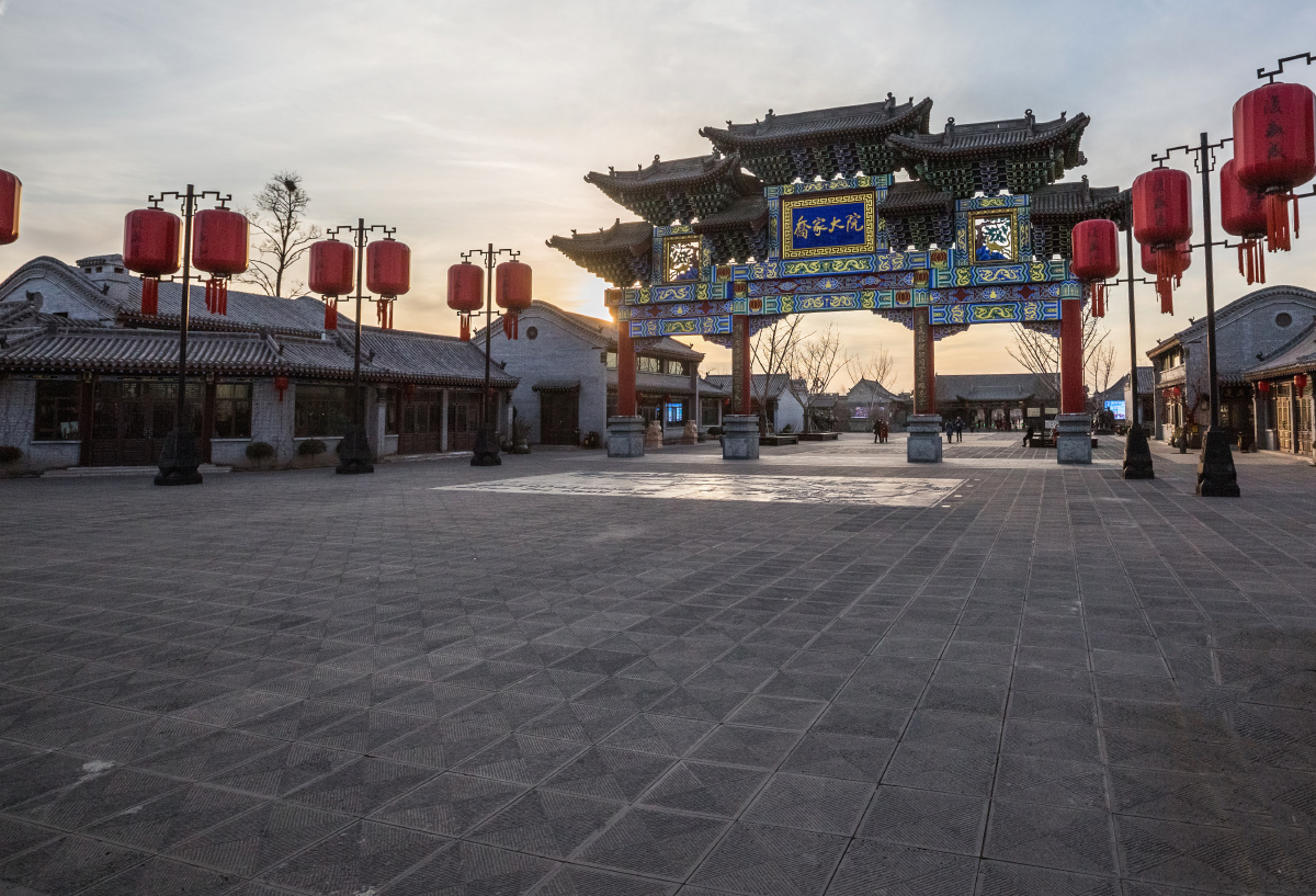 大院 2020年12月18日,乔家大院又名在中堂,位于山西省祁县乔家堡村,始