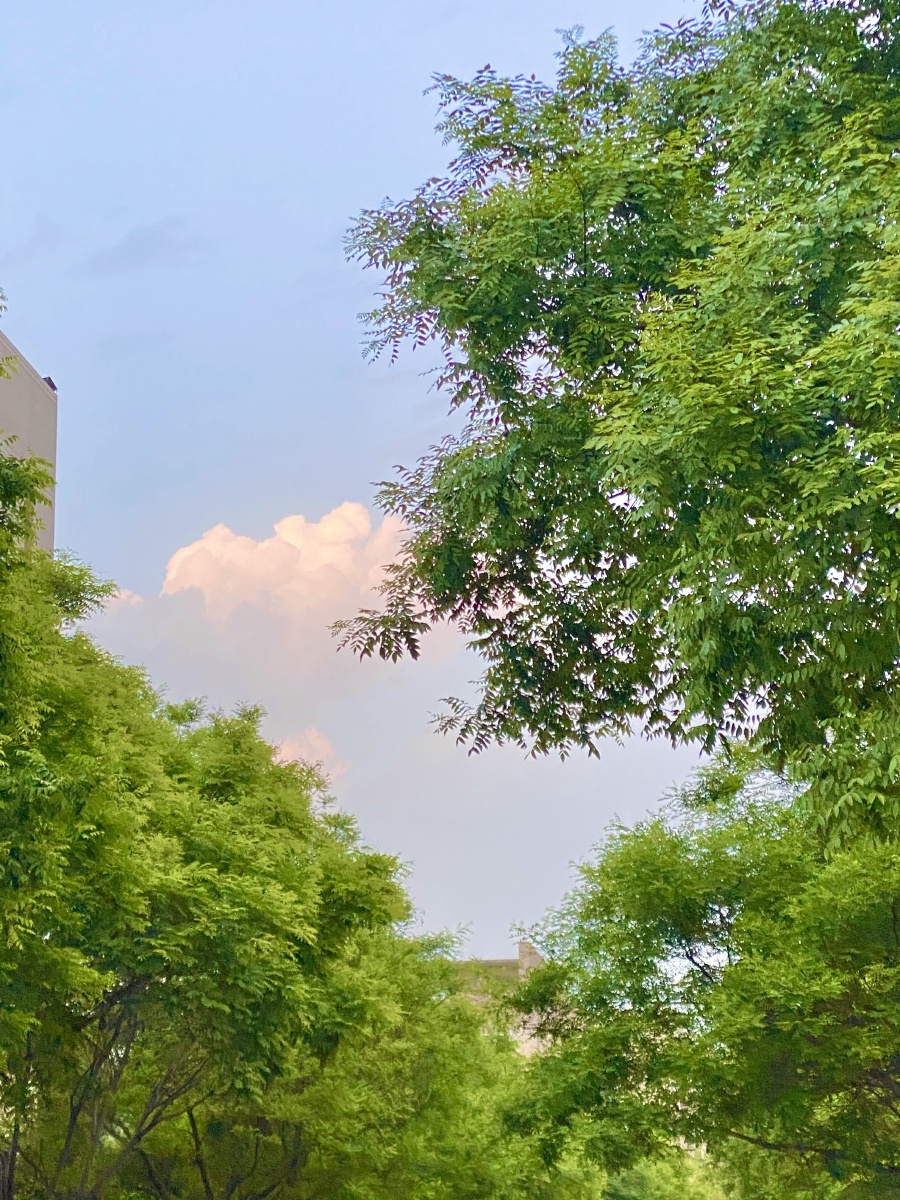 暖色治愈系天空