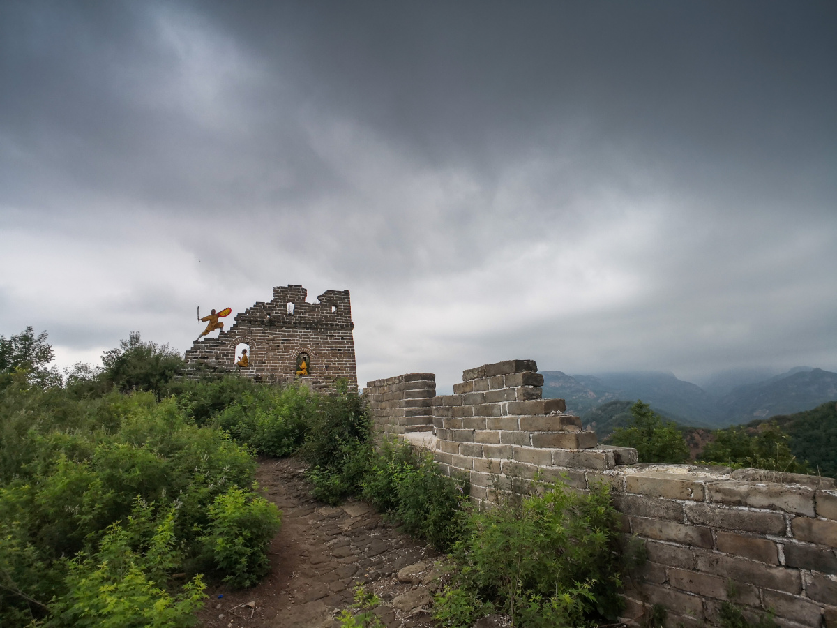 使用华为手机拍摄于河北省秦皇岛市海港区正冠岭长城