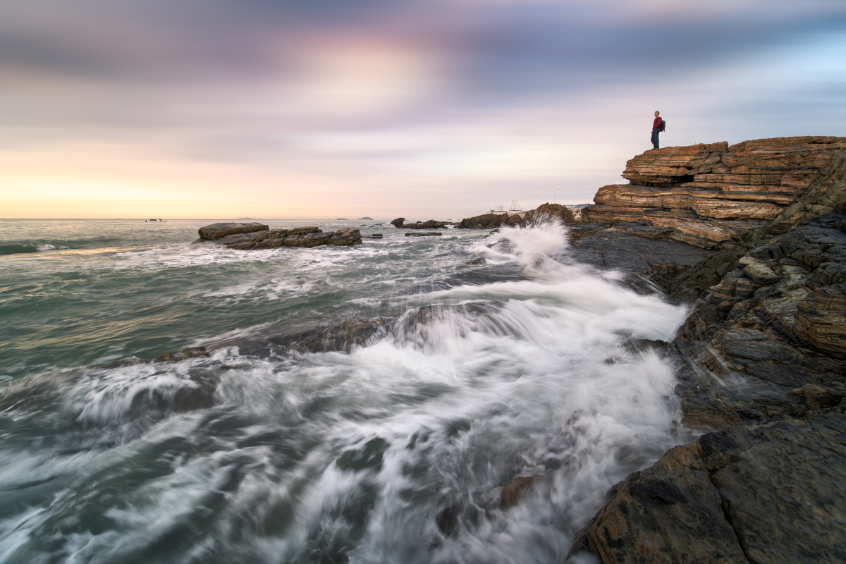 拍摄于青岛即墨区鳌山湾