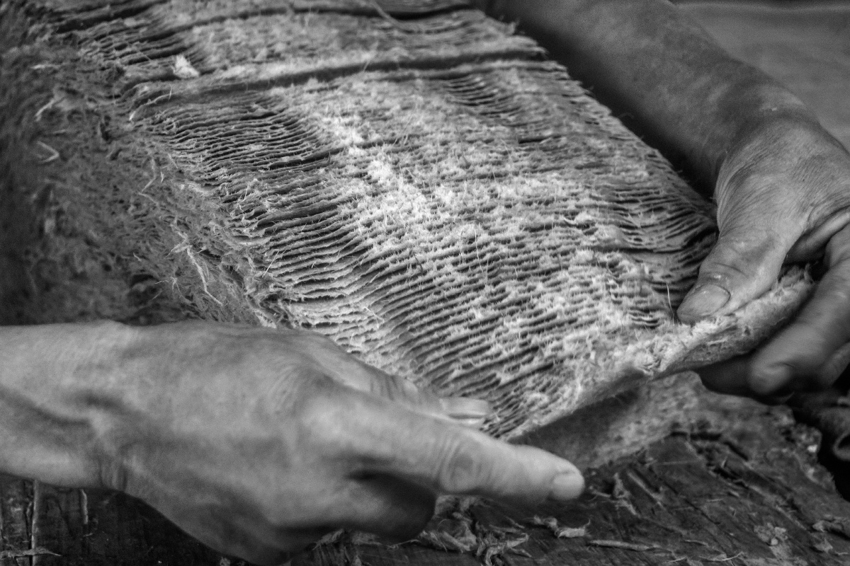 非物质文化遗产造火纸