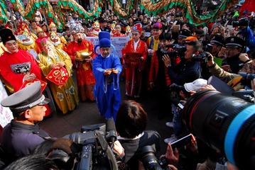 大年初五河坊街金猴送福喜迎财神11