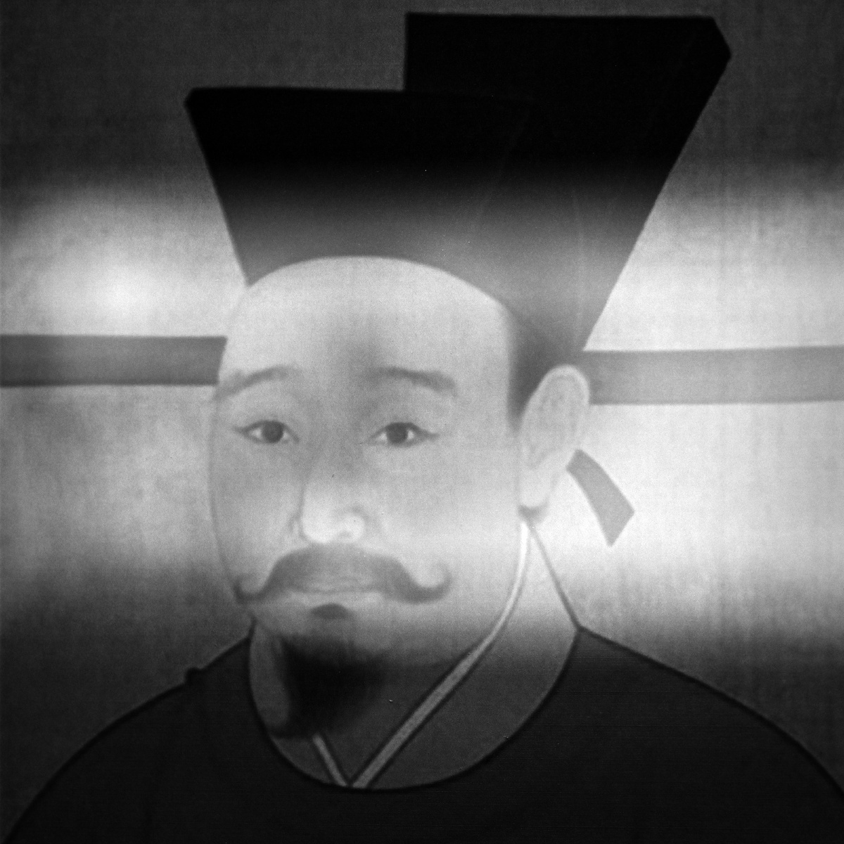 绍兴博物馆展示的宋孝宗画像.