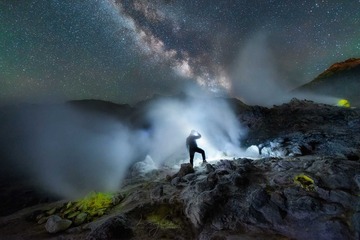 探秘活火山