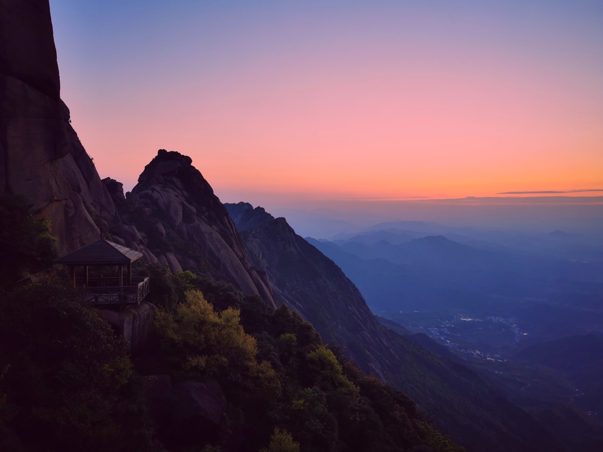 上饶灵山风景区.灵山晨曦