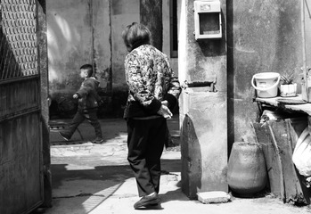 踏步走