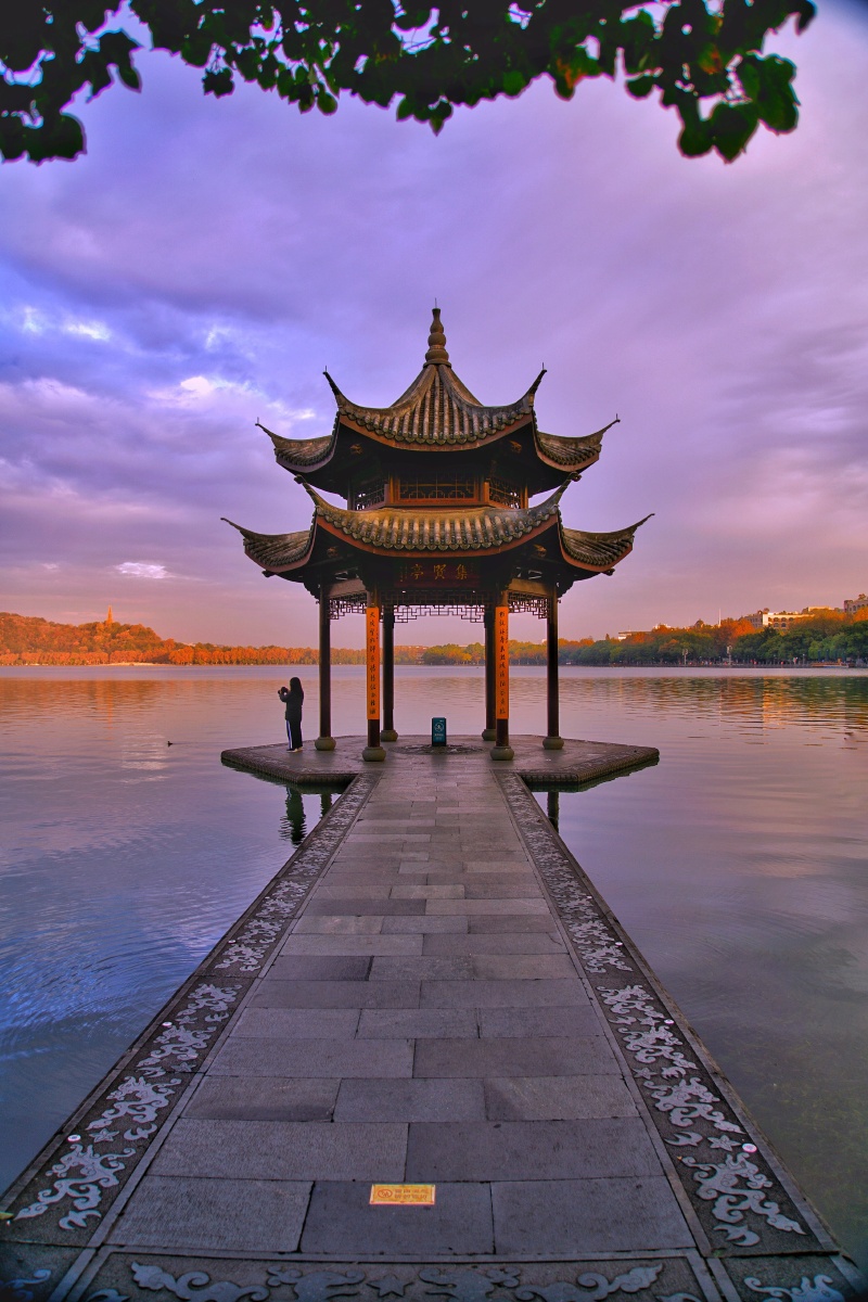 杭州西湖集贤亭