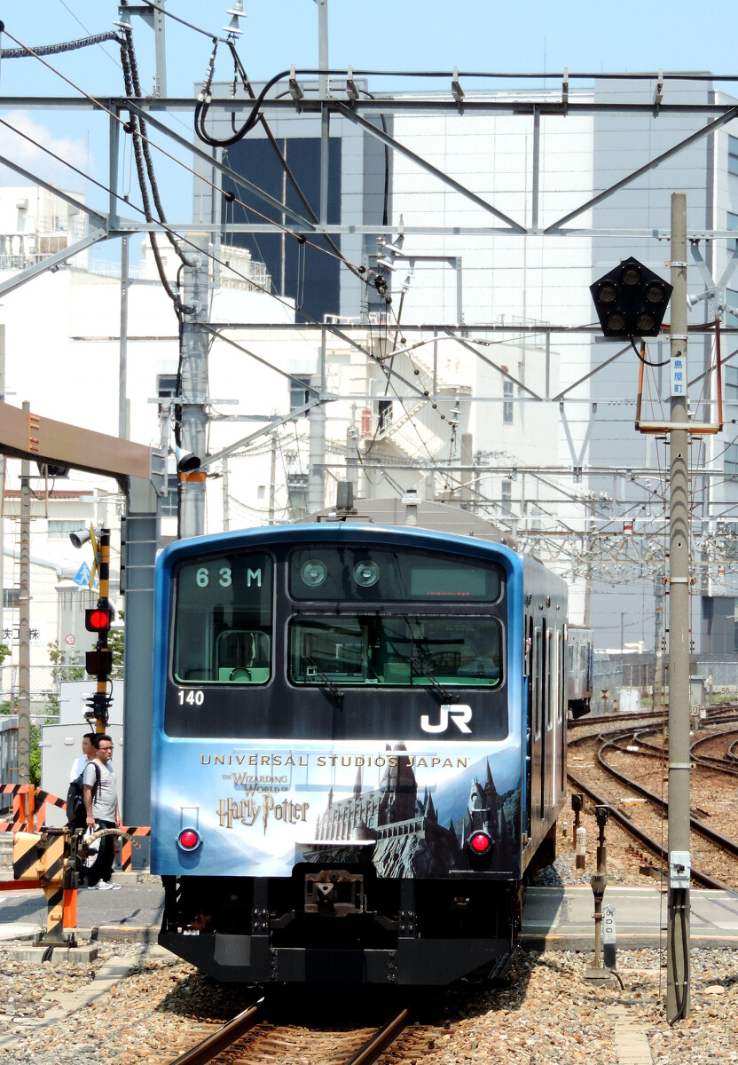 日本大阪环球影城&JR环球影城主题涂装列车