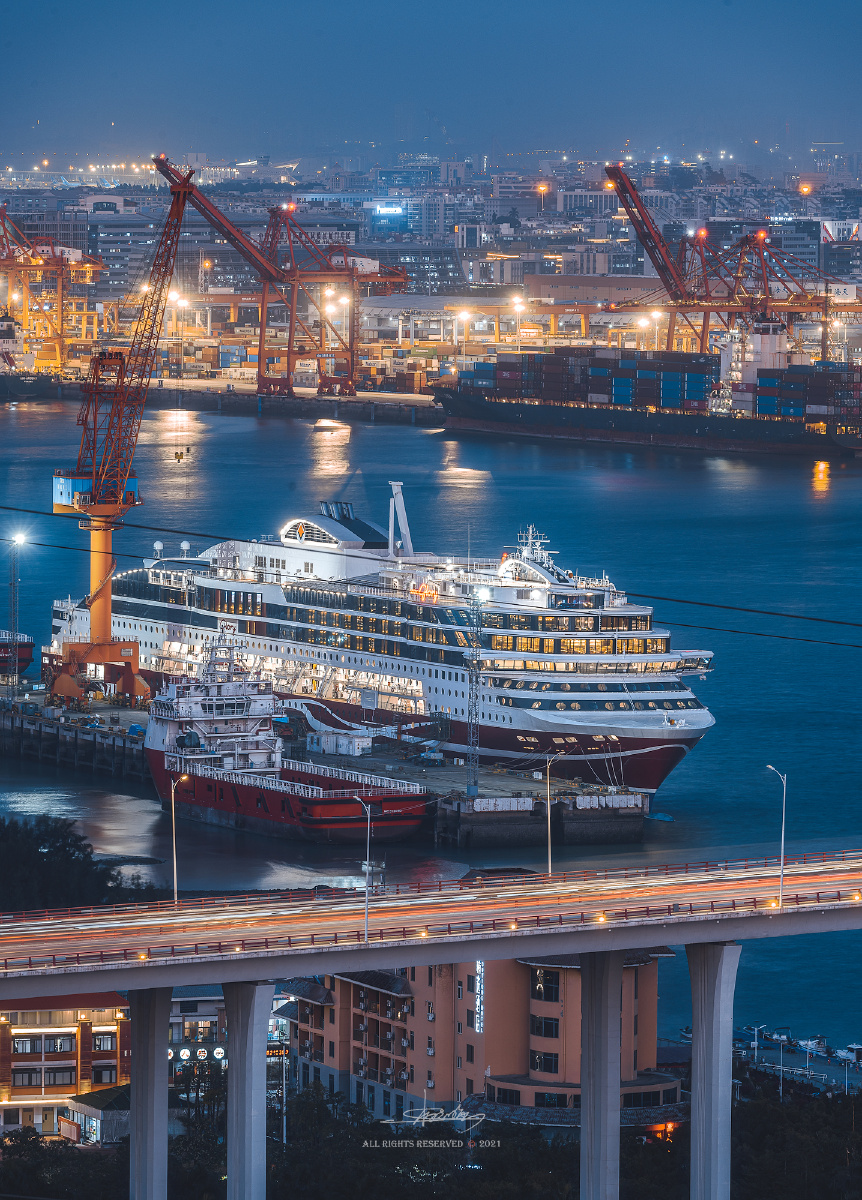 港口厦船重工和海天码头