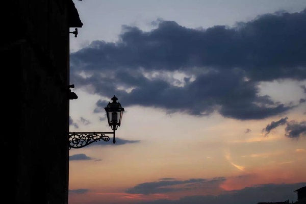 威尼斯,佛罗伦萨的黄昏