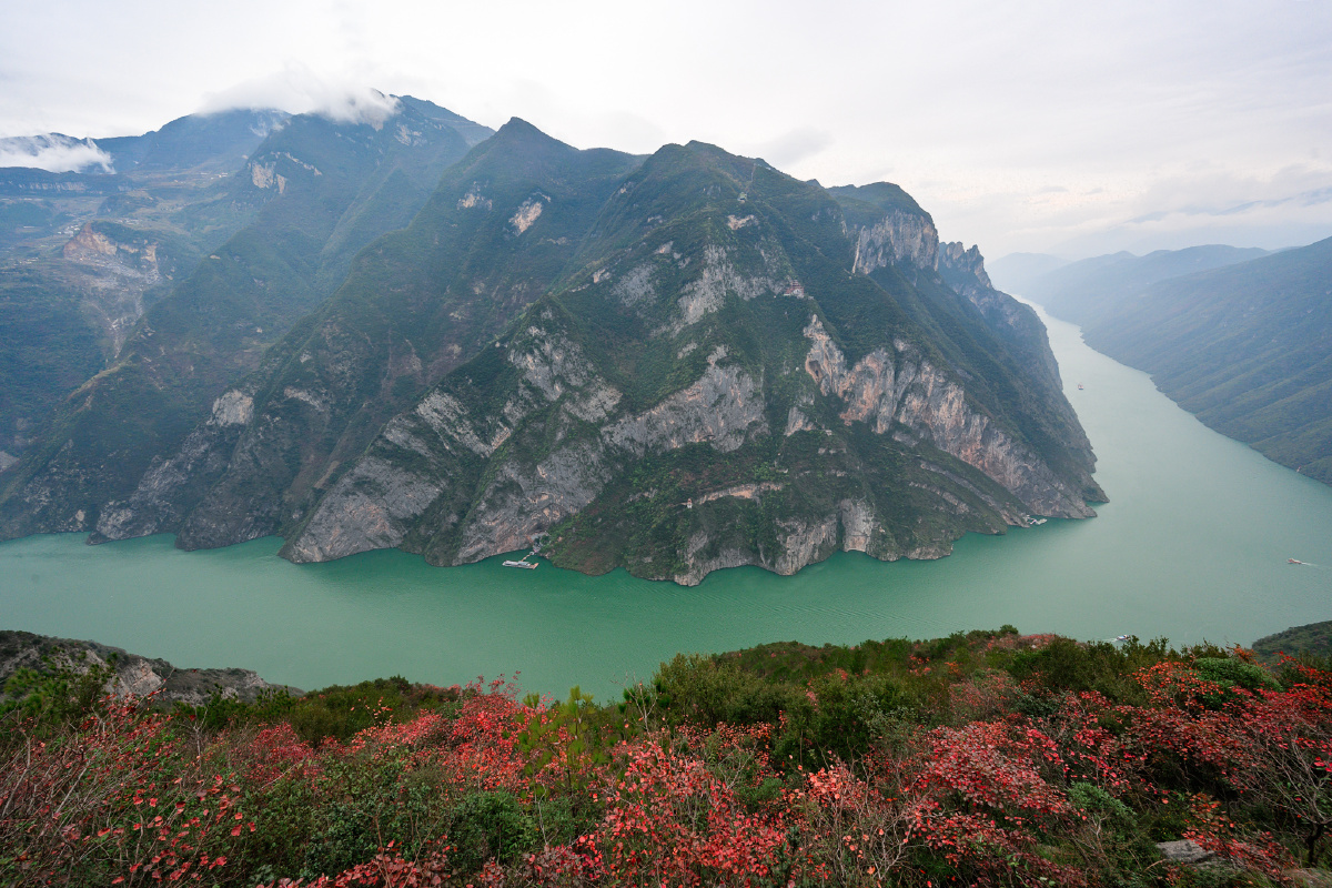 三峡风光 - 卡通