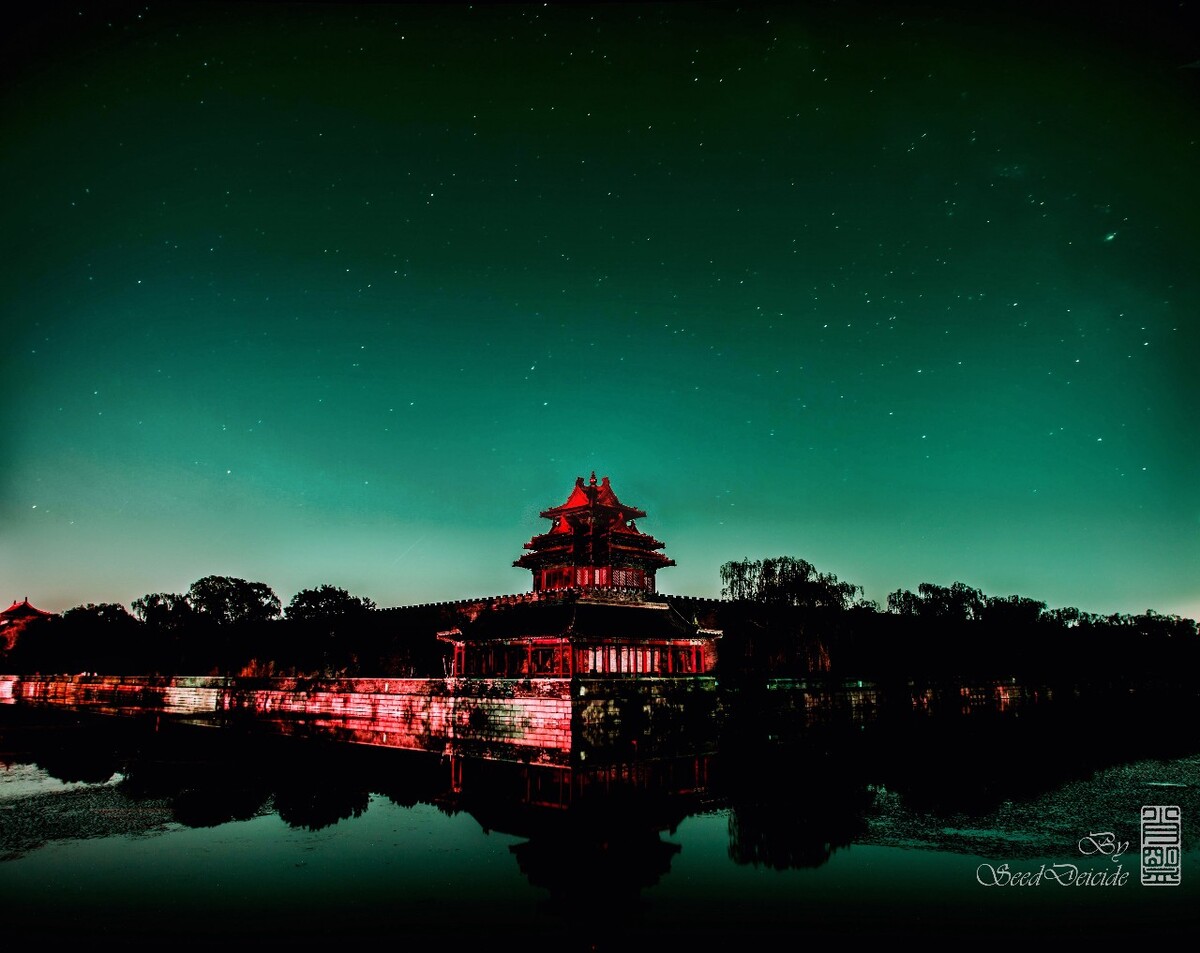 天空15张叠加;地景1张