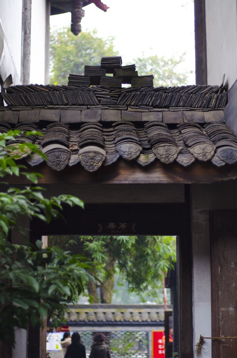 成都 锦里 武侯祠 蜀文化 竹 围栏 葫芦 屋檐 老街 灯笼 中国福 锦囊 蜀绣