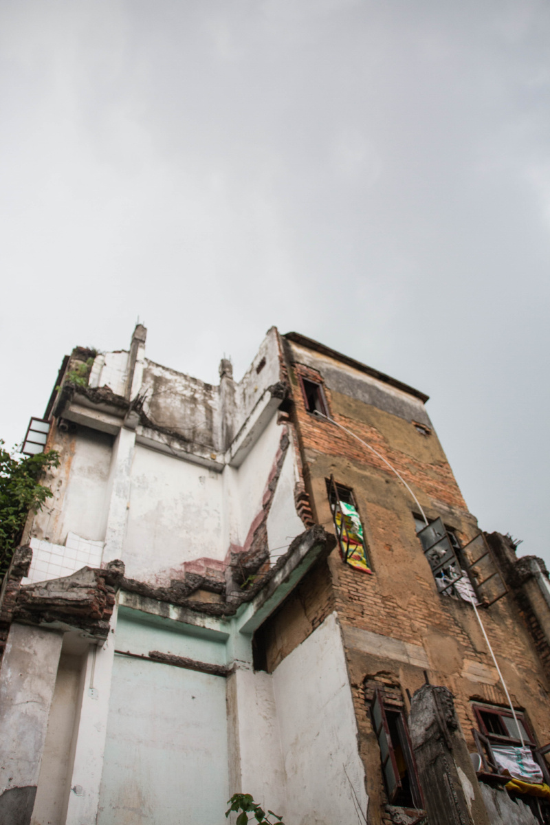 被摧毁的老西关