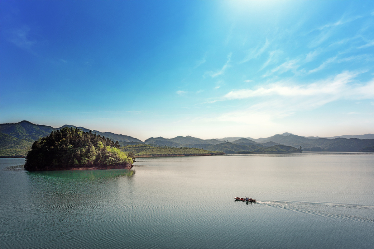 拍摄于湖南汨罗八景水库.