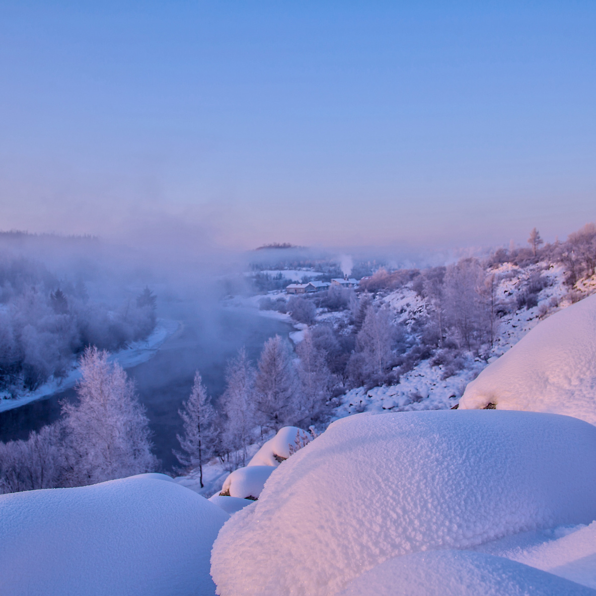 《冰天雪境》组照