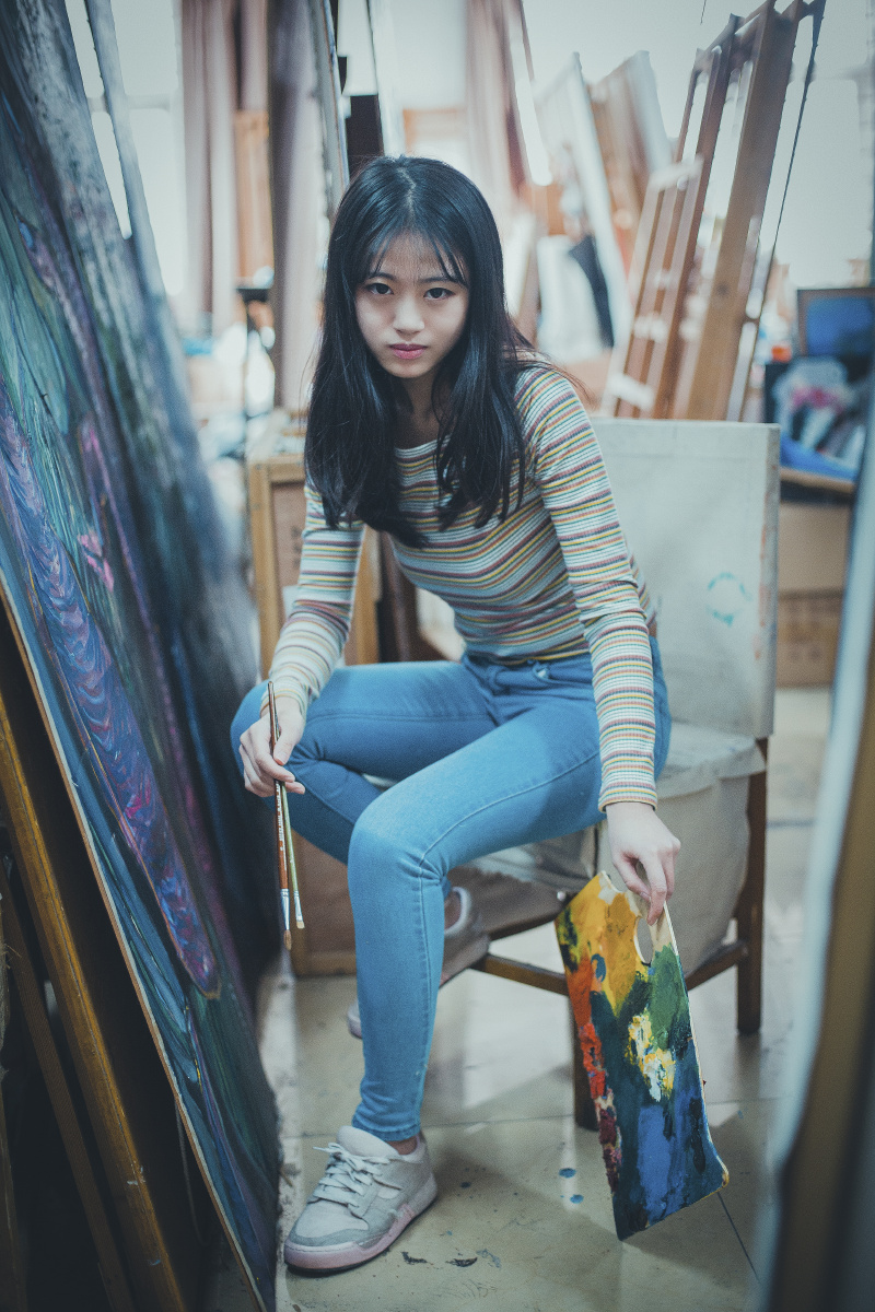 画室女孩