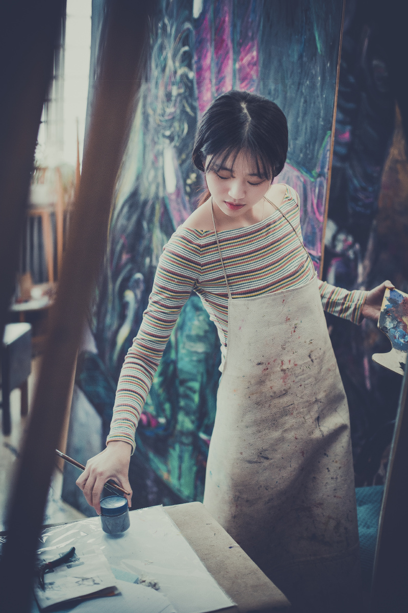 画室女孩