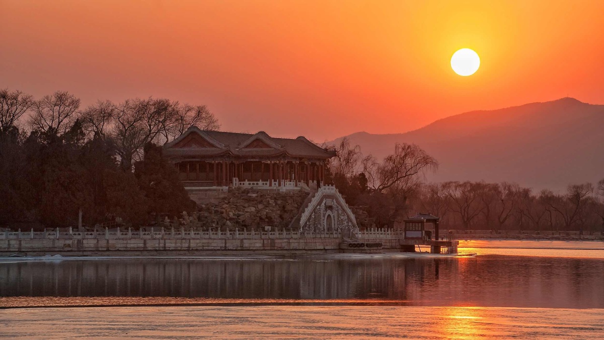 燕京八景之日落颐和