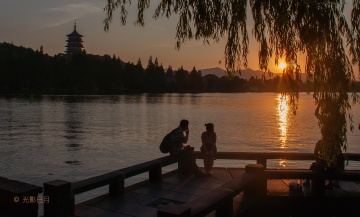 夕阳情话