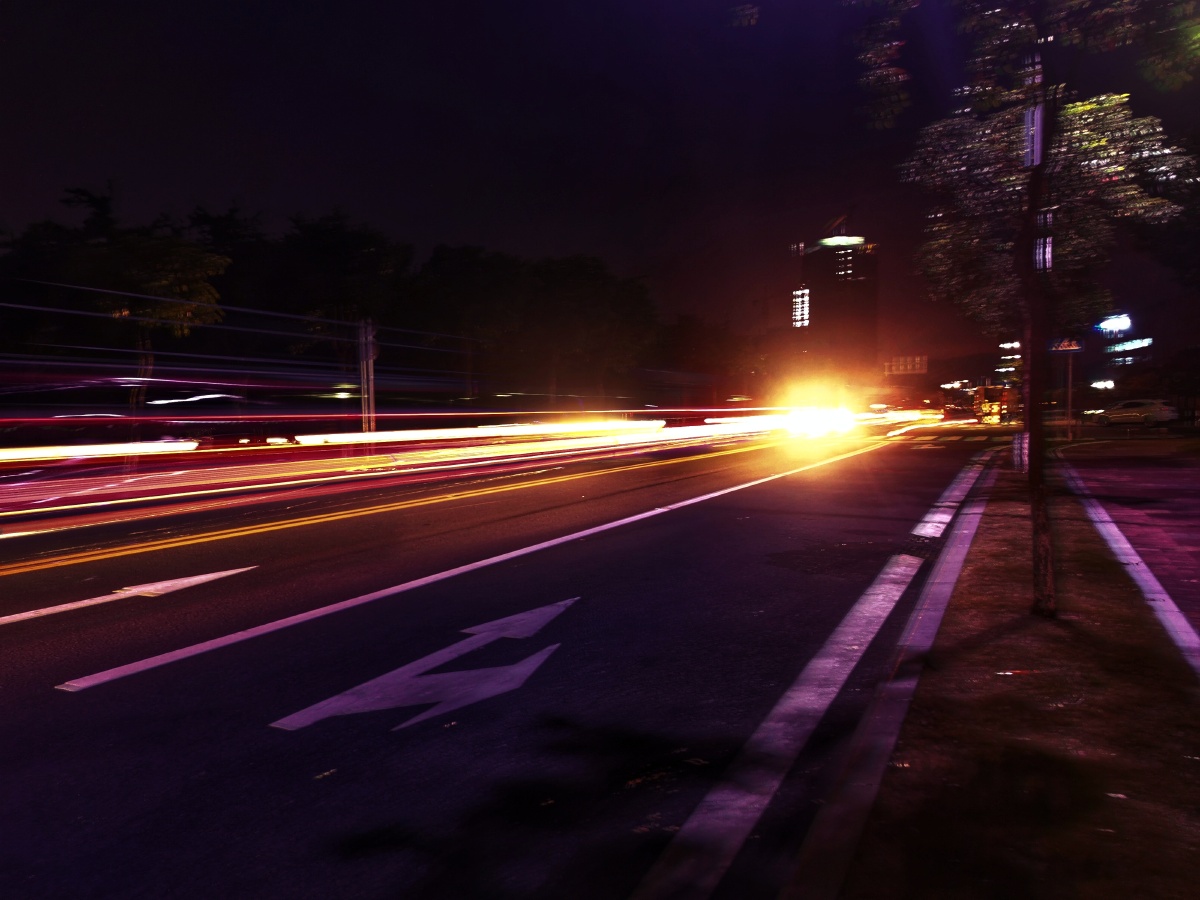 夜色灯光