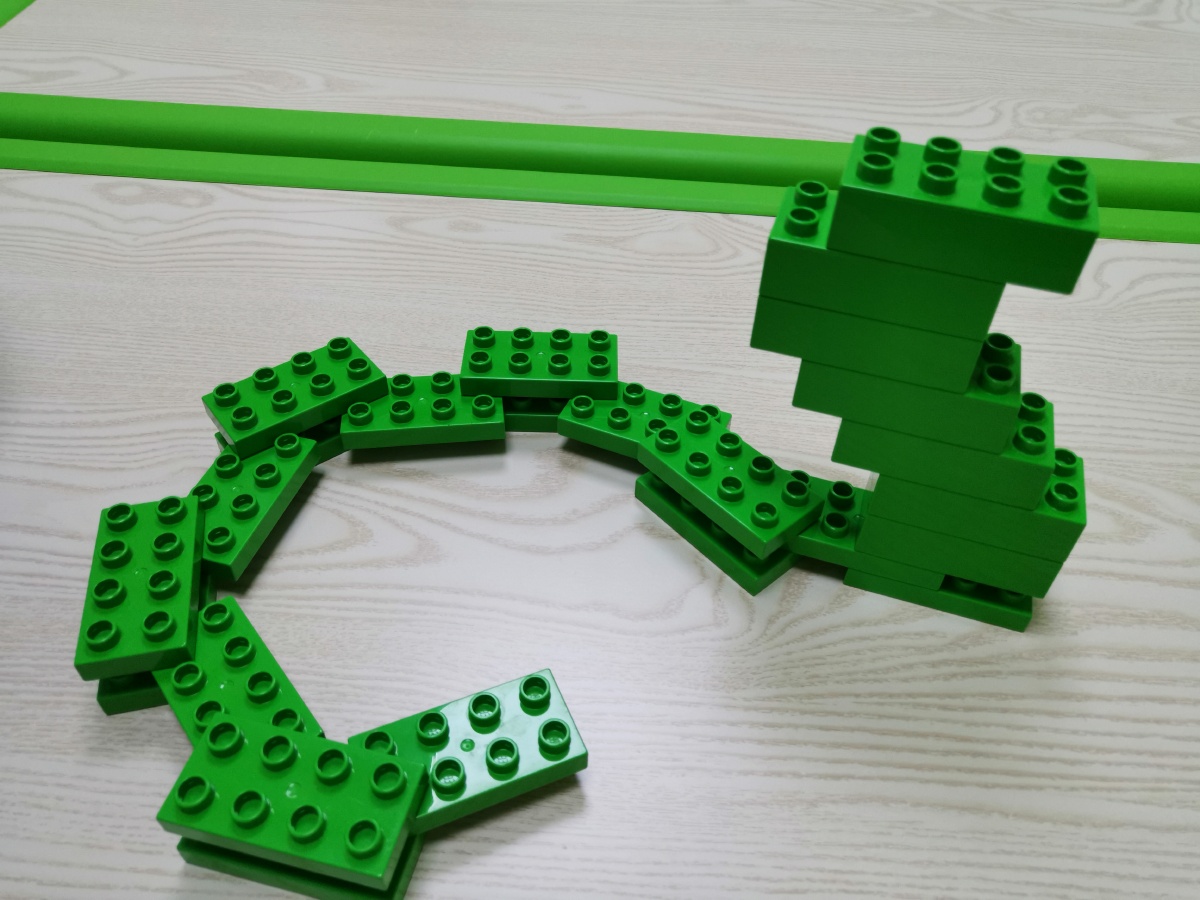 乐高大颗粒十二生肖蛇