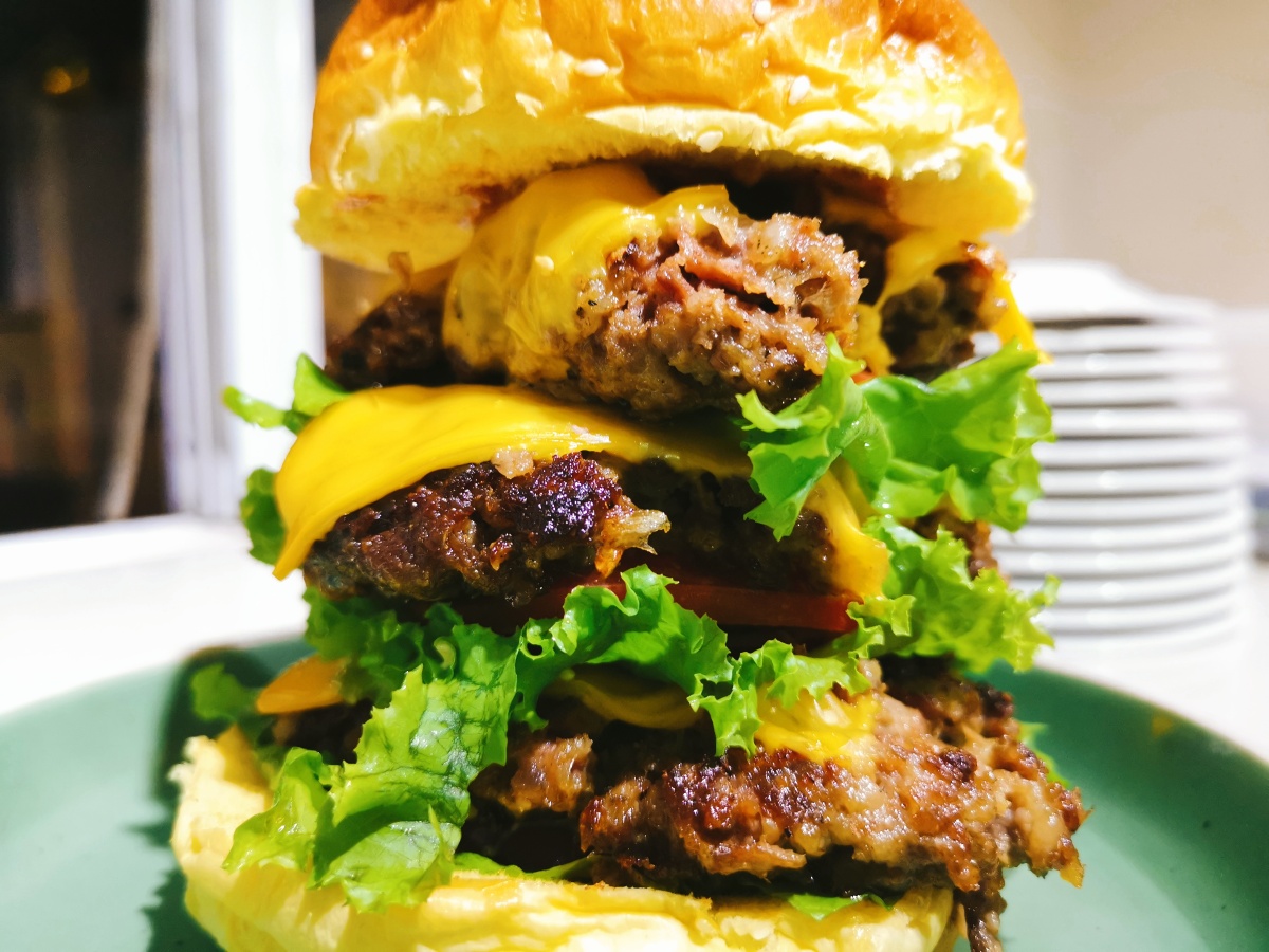 美式巨无霸汉堡