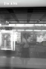 An interesting shot in the subwa