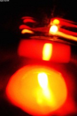 only a candle