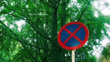 a sign