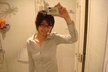 with glasses